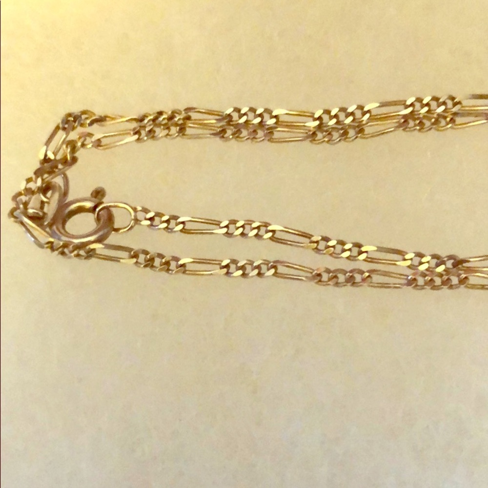 .925 Sterling Silver Figaro Chain